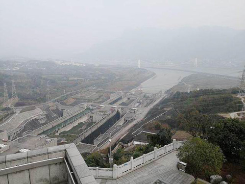 壇子嶺觀景平臺(tái)俯瞰的景色